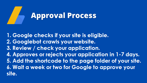 Google AdSense Approval Process