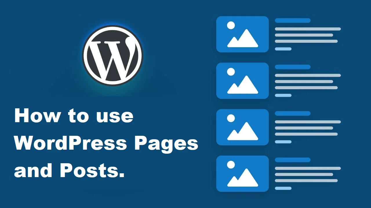 WordPress pages