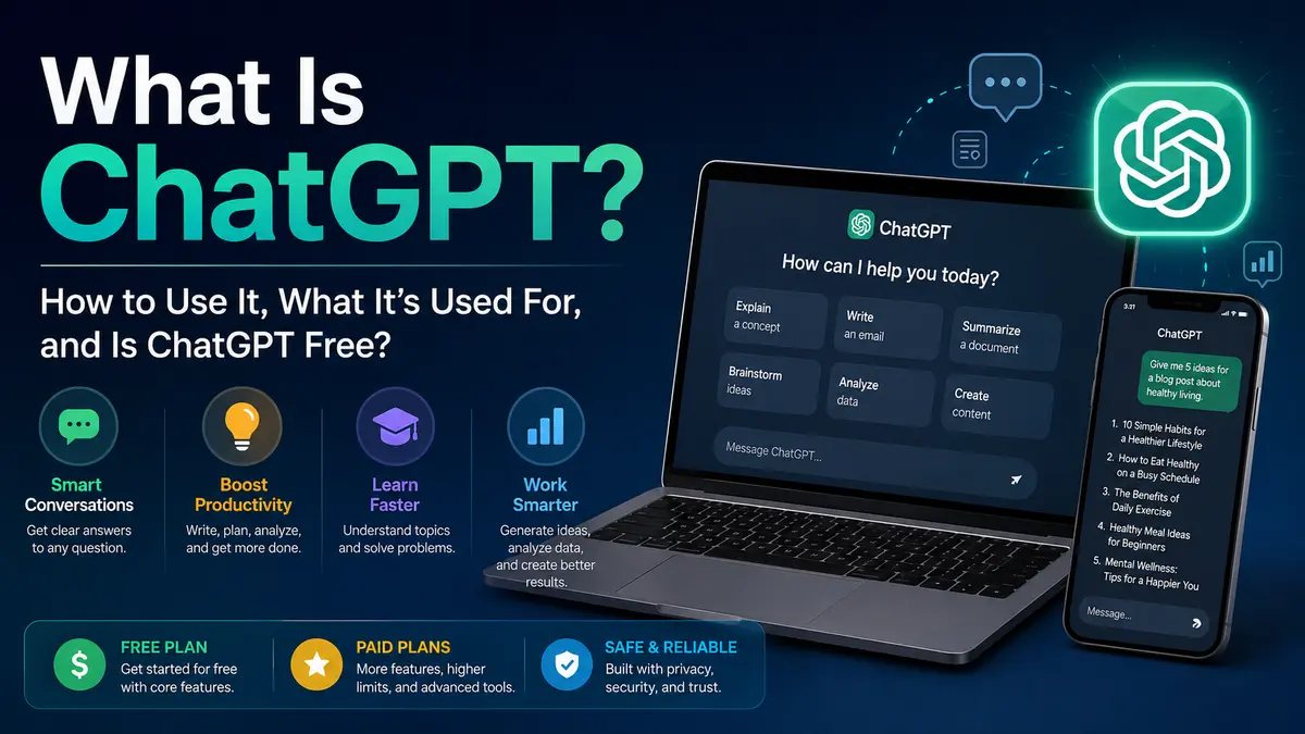 What Is ChatGPT What It Is Used For, and Is ChatGPT Free
